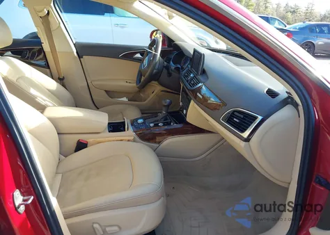 2014 Audi A6 3.0T Premium Plus from USA, damaged, VIN WAUFGAFC3EN133520